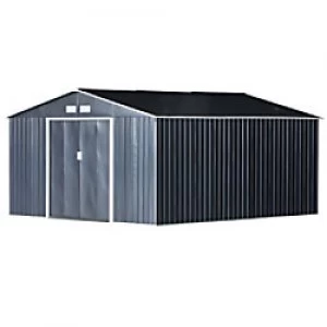 OutSunny Garden Shed Storage Deep Grey Water proof Outdoors 1710 mm x 95mm x 520 mm