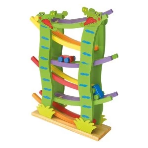 Legler - Small Foot Crocodile Race Track Wooden Kid's Toy (Multi-colour)