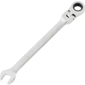 Metric Combination Ratchet Spanner, Flexible Head, 10mm - Kennedy-pro