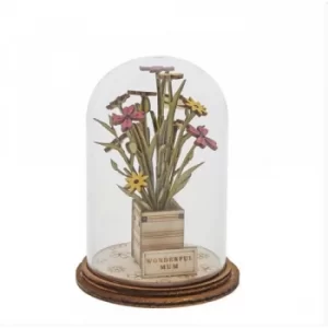 Wonderful Mum Flower Figurine