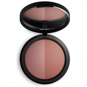 INIKA Mineral Baked Blush Duo - Burnt Peach 6.5g