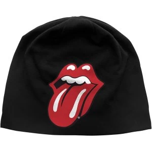 The Rolling Stones - Tongue Unisex Beanie Hat - Black