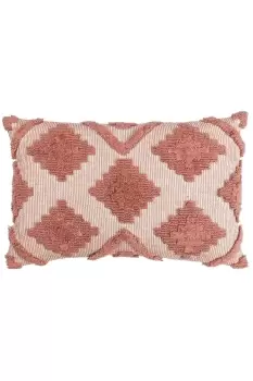 Lamar Geometric Tufted Loop Cotton Cushion