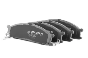 RIDEX Brake pad set FORD,NISSAN,SUBARU 402B0399 26296AA050,26296AA051,586106234 5861062340,586106235,5861062350,586106236,5861062360,586106238,D106