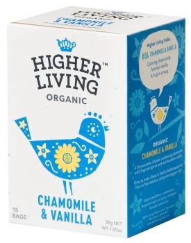 Higher Living Infusion Bio Chamomile / Vanilla 15 Filters