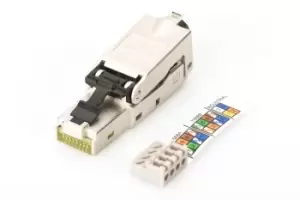 Digitus Shielded RJ45 connector for field assembly