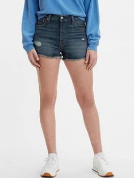 Levis Levis 501 Original Denim Short - Blue, Size 28, Women