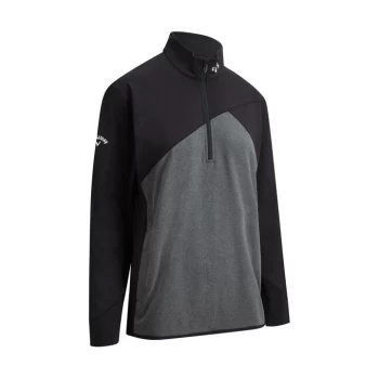 Callaway Zip Pullover Mens - Caviar