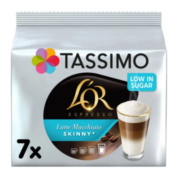 Tassimo L'OR Latte Macchiato Skinny Coffee 7 Pods