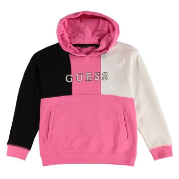 Guess Colour Block OTH Hoodie - Pink