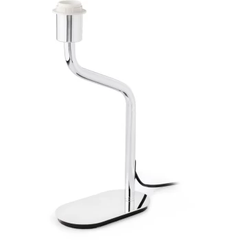 Faro Eterna - 1 Light Table Lamp Chrome - Shade Not Included, E27