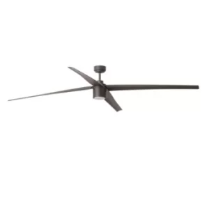 Attos LED Ceiling Fan Brown 4 Blades 213cm 20W 3000K