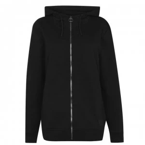 Lonsdale Zip Hoodie Ladies - Black