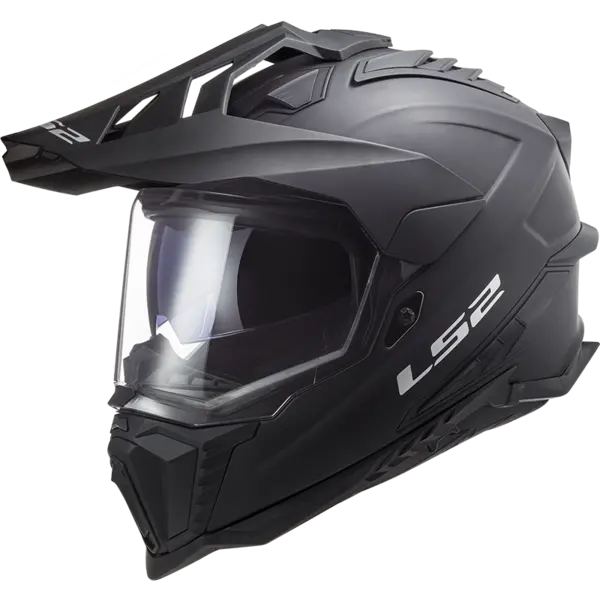 LS2 MX701 Explorer Solid Matt Black ECE 22.06 Adventure Helmet Size XL