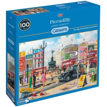 Gibsons Piccadilly Jigsaw Puzzle - 1000 pieces