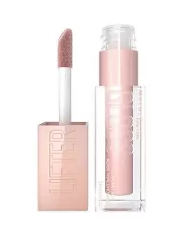 MAYBELLINE Lifter Gloss Plumping Hydrating Lip Gloss Hyaluronic Acid, 19 Gold, Women