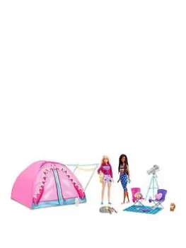 Barbie LetS Go Camping Tent Playset, Dolls And Accessories