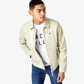 Jack Wills Lester Harrington Jacket - Stone