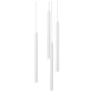 Ideal Lux LED Decorative Cluster Pendant Light White, 3000K