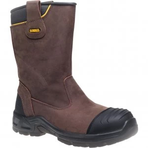 DEWALT Mens Millington Waterproof Rigger Boots Brown Size 7