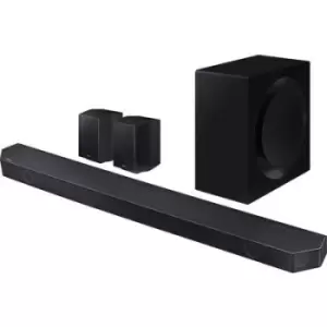 Samsung HW-Q995GC/ZG Surround system Black Bluetooth, Dolby Atmos, incl. cordless subwoofer, Voice-controlled, WiFi, Wall brackets