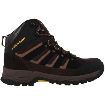 Dunlop Michigan Mens Steel Toe Cap Safety Boots - Brown