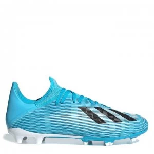 adidas X 19.3 Football Boots Firm Ground - Cyan/Black