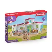 Schleich Horse Club Lakeside Riding Center Toy Playset, 5 to 12...