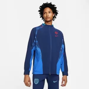 Mens Nike Dri-FIT England Soccer AWF Full-Zip Soccer Jacket