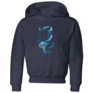 Fantastic Beasts Newt Silhouette Kids Hoodie - Navy - 11-12 Years