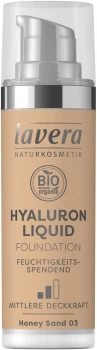 Lavera TREND - HYALURON LIQUID FOUNDATION Honey Sand 03 2020- 30ml