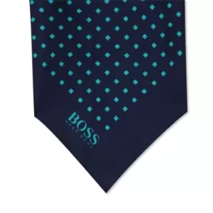 Boss Mens Pocket Square - Blue