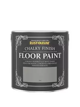 Rust-Oleum Chalky Floor Paint Flint 2.5L