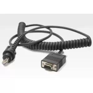 Zebra RS232 cable serial cable Grey 2.4 m