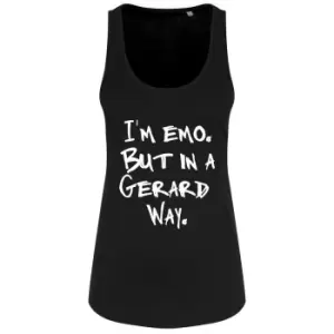 Grindstore Womens/Ladies Im Emo But In A Gerard Way Vest Top (L) (Black)