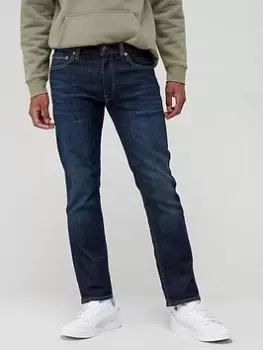 Levis 511 Slim Fit Jeans - Dark Indigo, Dark Indigo, Size 36, Length Regular, Men