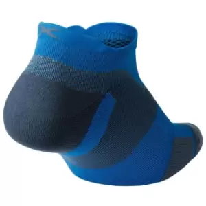 2XU Vectr Merino Light No Show Sock - Blue