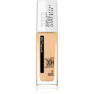 Maybelline SuperStay Active Wear Long-Lasting Foundation For Full Coverage Shade 06 Fresh Beige 30ml