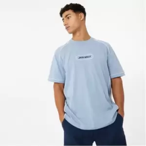 Jack Wills Piping T-Shirt - Blue