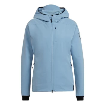 adidas Terrex Ultimate Hooded Fleece Womens - Ambient Sky