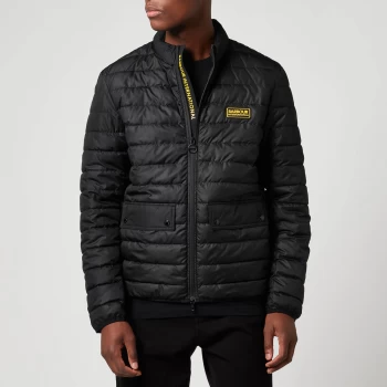 Barbour International Mens Legacy Drive Quilt Jacket - Black - XXL