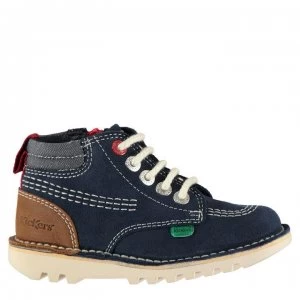 Kickers High Stroll Chukka Boots - Blue