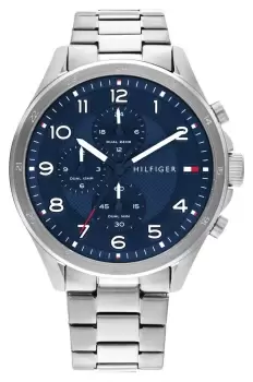 Tommy Hilfiger 1792007 Mens Axel Blue Chronograph Dial Watch