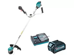 Makita UR002GD202 40V 2x2.5Ah 350mm XGT BL Brush Cutter Kit