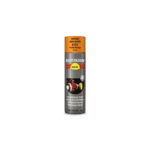 Rust-Oleum Pastel Orange Hard Hat Aerosol Industrial Spray Paint Top Coat 500ml