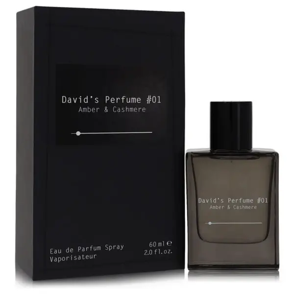 David's Perfume 01 Amber & Cashmere Eau de Parfum For Him 60ml