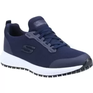 Skechers Womens/Ladies Squad SR Occupational Trainers (8 UK) (Navy) - Navy