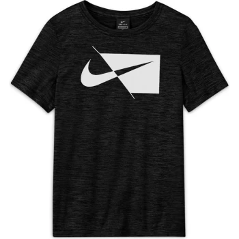 Nike Print T-Shirt - Black/White