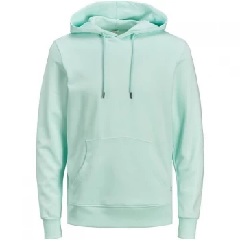 Jack and Jones Basic Hoodie - Bleached Aqua