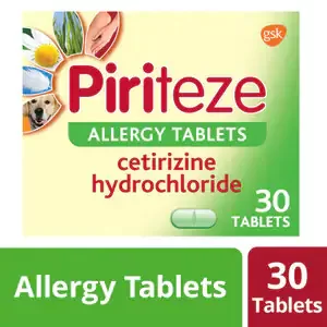 Piriteze Allergy Tablets 30 Pack